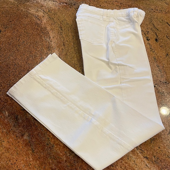 Brazil Roxx White High Rise Wide Leg Jeans Size 2 (38) NWOT - Picture 11 of 13